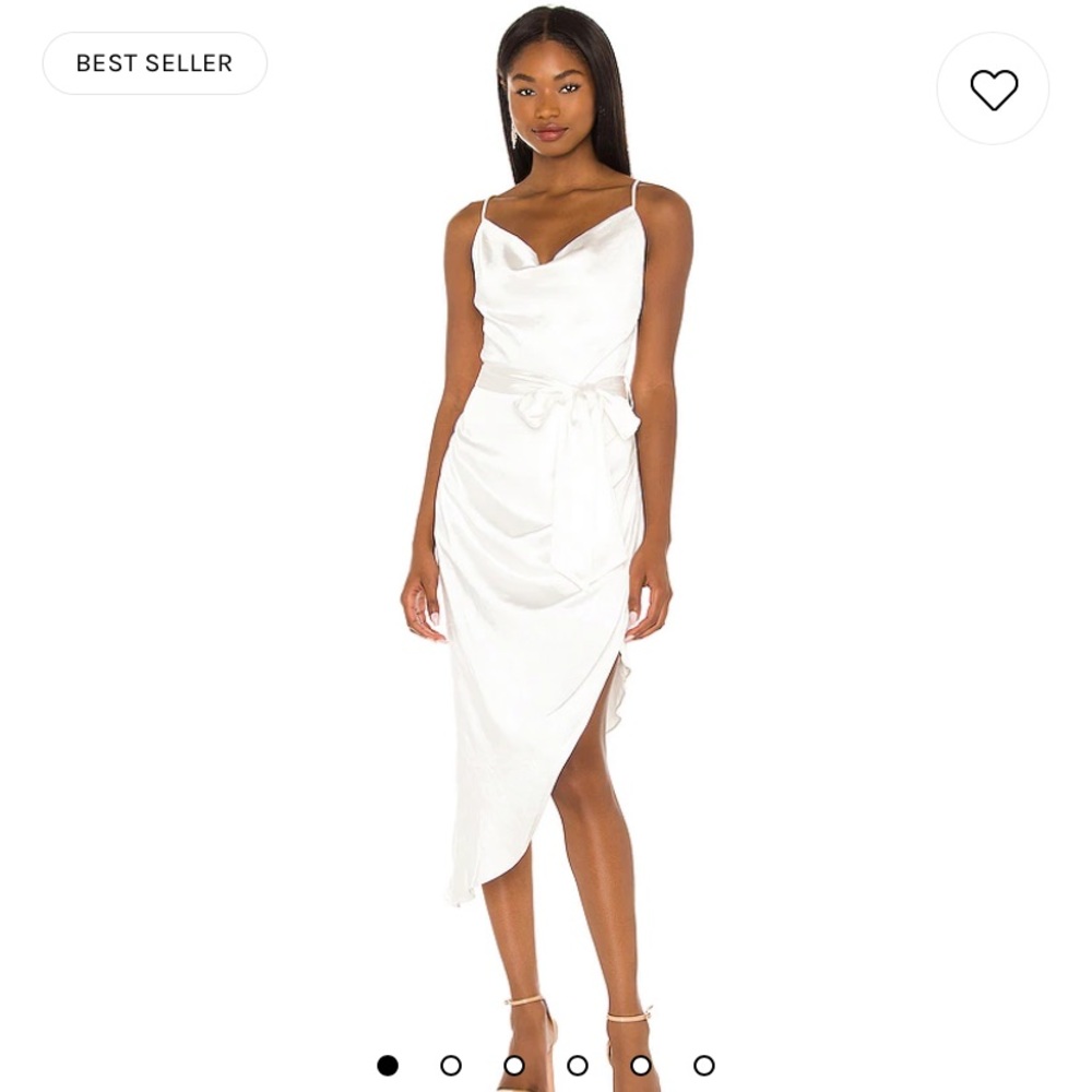 Revolve Dress in Ivory